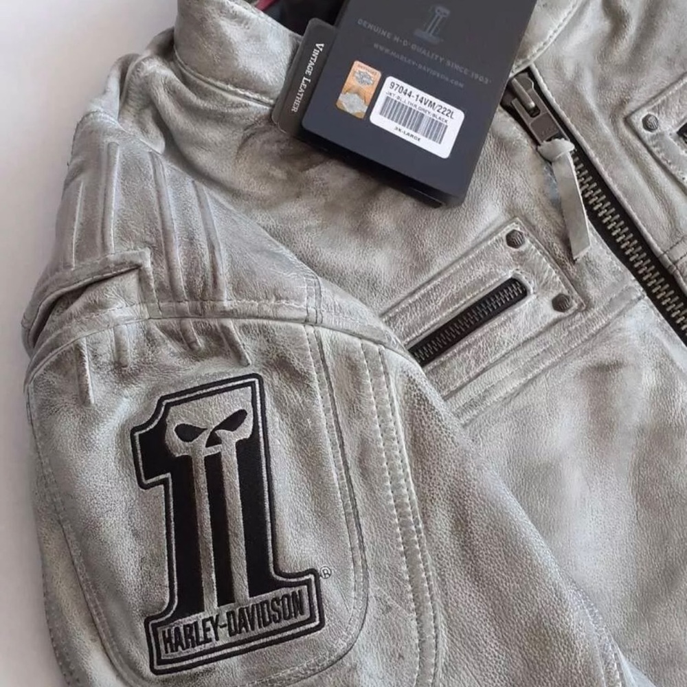 Harley Davidson Leather Jacket. Rare Find! NWT